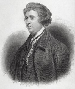 Portret van Edmund Burke